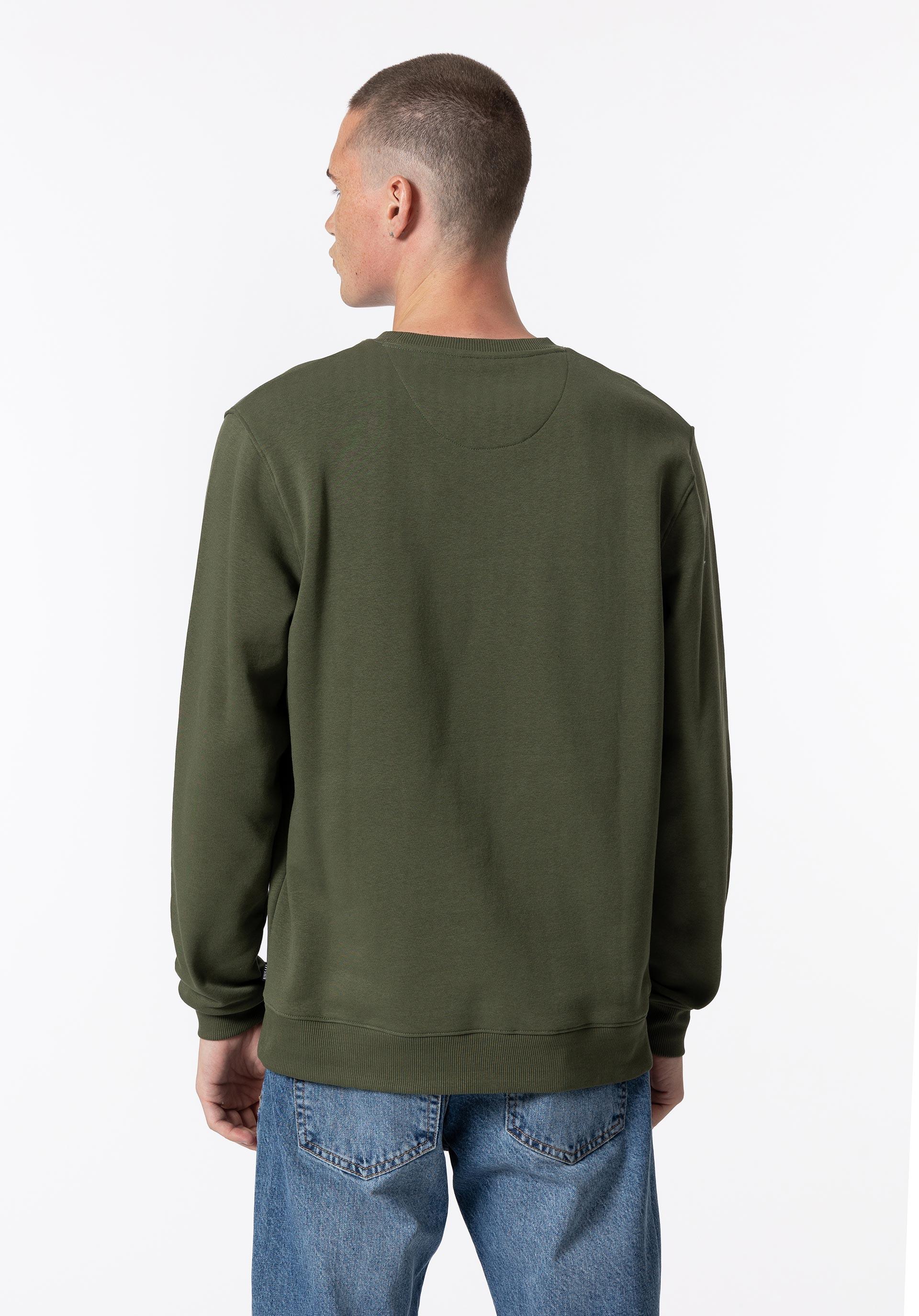 Sweatshirt com Estampado e Bordado Frontal - JULIE PT